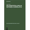 KNYGA Bookshop Die Wortstellung in Notkers Consolatio