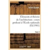 KNYGA Bookshop Elements et theorie de l'architecture vol. 3
