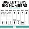 KNYGA Bookshop Essential Big Letters Big Numbers Square