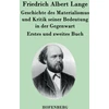 KNYGA Bookshop Geschichte des Materialismus und Kritik seiner Bedeutung in der Gegenwart