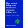 KNYGA Bookshop Government Policy and the Distribution of Income in Peru, 1963–1973