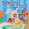 KNYGA Bookshop I Love to Keep My Room Clean (Albanian English Bilingual Book for Kids)