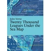 KNYGA Bookshop Jules Verne, Twenty Thousand Leagues Under the Sea Map