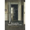 KNYGA Bookshop Kant and the Supposed Right to Lie