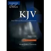 KNYGA Bookshop KJV Pitt Minion Reference Bible, Juodas Goatskin Leather, Raudona-letter Text, KJ446:XR