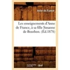 KNYGA Bookshop Les Enseignements d'Anne de France, A Sa Fille Susanne de Bourbon. (Ed.1878)