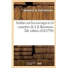 KNYGA Bookshop Lettres Sur Les Ouvrages Et Le Caractere de J.-J. Rousseau. 2de Edition
