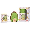 KNYGA Bookshop Love Hearts Avo-Cuddle Mug And Plush Set