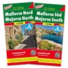 KNYGA Bookshop Mallorca Road Map, 2 Sheets with Guide 1:50 000