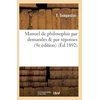 KNYGA Bookshop Manuel de Philosophie Par Demandes &amp; Par Reponses