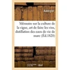 KNYGA Bookshop Memoire Sur La Culture de la Vigne, l'Art de Faire Les Vins, Et Sur La Distillation Des Eaux de Vie