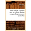 KNYGA Bookshop Muse a Bebe, chansons pour les enfants, dediees aux grandes personnes (Ed.1892)