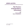 KNYGA Bookshop Province of Jurisprudence Determined and The Uses of the Study of Jurisprudence