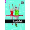 KNYGA Bookshop Race to Paris - Foxton Reader Starter Level (300 Headwords A1) with free online AUDIO