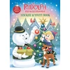 KNYGA Bookshop Rudolph the Raudona-Nosed Reindeer Sticker Activity Book