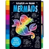 KNYGA Bookshop Scratch and Draw Mermaids - Scratch Art Activity Book