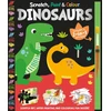 KNYGA Bookshop Scratch, Paint &amp; Colour Dinosaurs