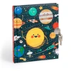 KNYGA Bookshop Solar System Locked Diary