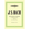 KNYGA Bookshop St. Matthew Passion BWV 244 (Vocal Score)
