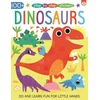 KNYGA Bookshop Step by Step Stickers Dinosaurs