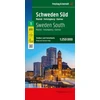 KNYGA Bookshop Sweden South Road and Leisure Map