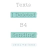KNYGA Bookshop Texts I Deleted B4 Sending