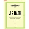 KNYGA Bookshop Three-part Sinfonias (Inventions) BWV 787-801 for Piano