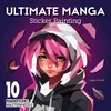 KNYGA Bookshop Ultimate Manga Sticker Painting