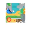 KNYGA Bookshop Wooden Puzzle + Play: Shaped Safari Animals