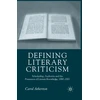KNYGA Carol Atherton Defining Literary Criticism