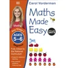 KNYGA Carol Vorderman Maths Made Easy: Beginner, Ages 5-6 (Key Stage 1), Supports the National Curriculum, Maths Exercise Book
