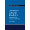 KNYGA Cedric Boeckx Elementary Syntactic Structures