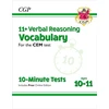 KNYGA Cgp Books 11+ CEM 10-Minute Tests: Verbal Reasoning Vocabulary - Ages 10-11 (with Online Edition)