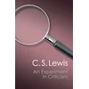 KNYGA C.S. Lewis Experiment in Criticism