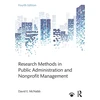 KNYGA David E Mcnabb Research Methods in Public Administration and Nonprofit Management