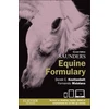 KNYGA Derek C Knottenbelt Saunders Equine Formulary