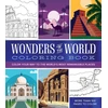 KNYGA Editors of Chartwell Books Wonders of the World Coloring Book