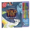 KNYGA Editors Of Klutz Wings of Fire Stained Glass Art Book