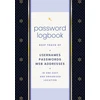 KNYGA Rock Password Logbook (Juodas &amp; Gold)