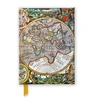 KNYGA Flame Tree Studio Pieter van den Keere: Antique Map (Foiled Journal)