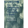 KNYGA Fred C Pampel Institutional Context of Population Change