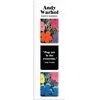 KNYGA Galison Andy Warhol Flowers Magnetic Bookmarks