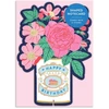 KNYGA Galison Ever Upward Birthday Shaped Notecard w/Stand