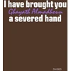 KNYGA Ghayath Almadhoun I have brought you a severed hand