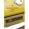 KNYGA Graham Robson Triumph Sports Cars