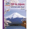 KNYGA Green Daniel Reading Planet - Off to Japan with Barnaby Bear - Violetinė: Galaxy