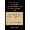 KNYGA Grigori Mints Short Introduction to Intuitionistic Logic