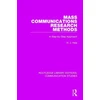 KNYGA H J Hsia Mass Communications Research Methods