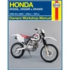 KNYGA Haynes Manuals Inc. Editors Honda XR250L, XR250R &amp; XR400R (86 - 04)