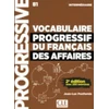 KNYGA Jean Luc Penfornis Vocabulaire progressif du francais des affaires - Niveau intermediaire (A2/B1) + CD